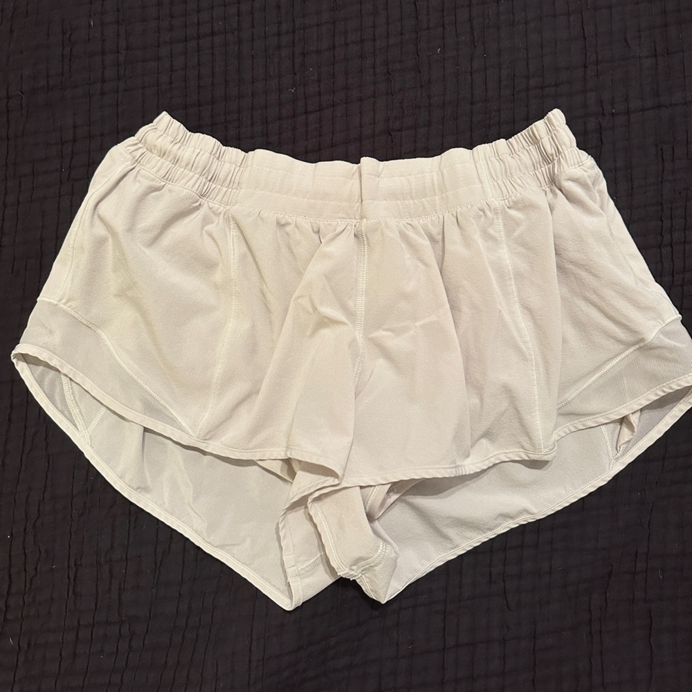 White lululemon Athletic Shorts